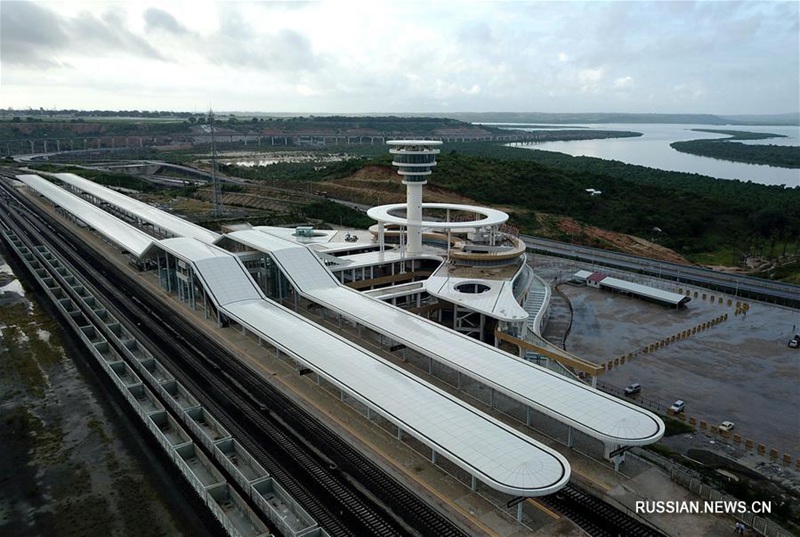 Помощью в строительстве и эксплуатации железной дороги Момбаса -- Найроби Китай завоевал любовь кенийского народа