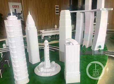 Первый в мире распечатанный на 3D-принтере интеллектуальный макет города