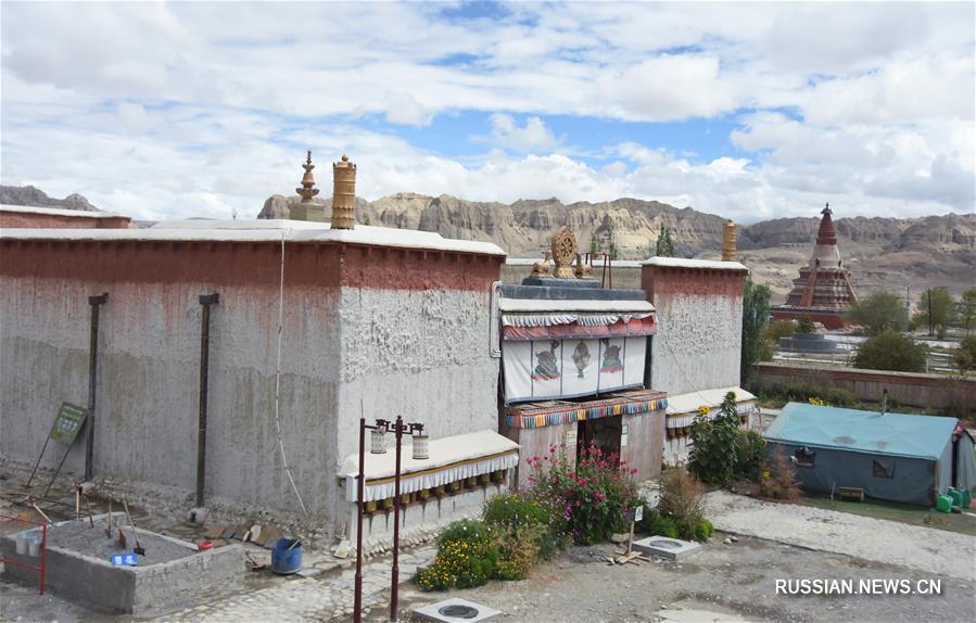 Древний тибетский монастырь вновь открыт после реконструкции
