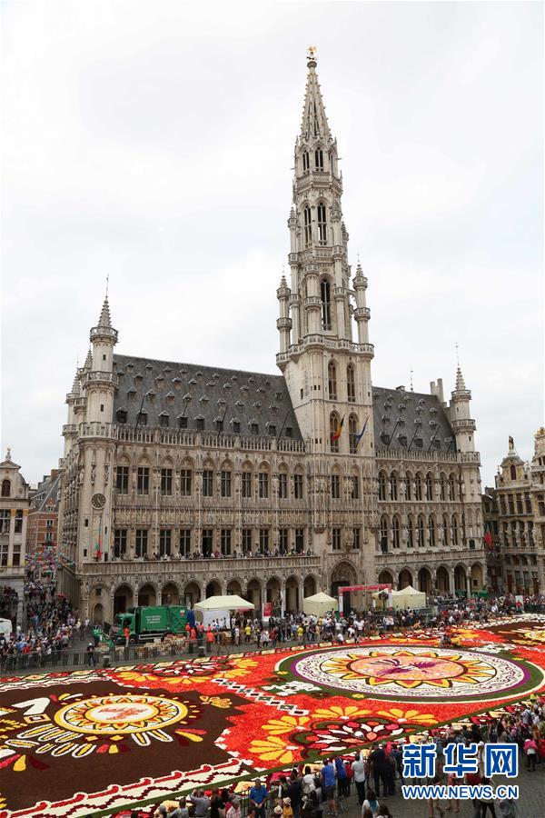 Брюссельский фестиваль "Ковер из цветов" 