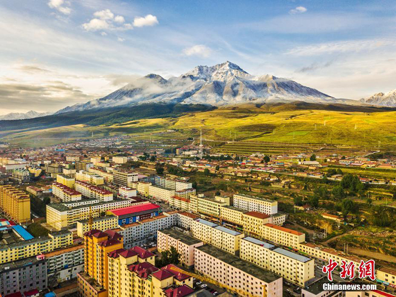 Осенние пейзажи в горах Цилянь