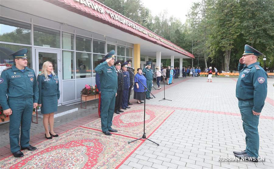 В Беларуси стартовали соревнования юных спасателей-пожарных