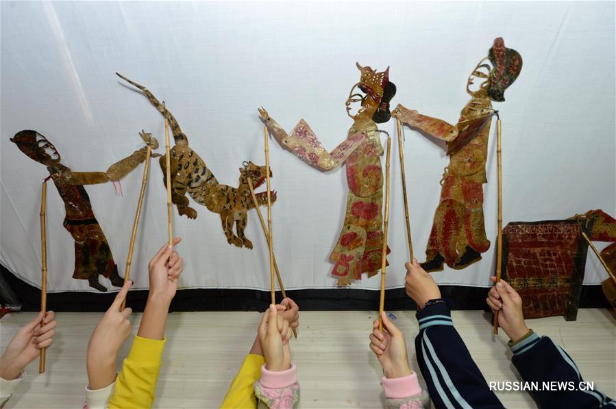 В китайской школе появился необычный учебный предмет - культура театра теней