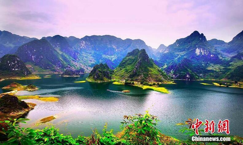 Национальный парк водно-болотных угодий Хаокуньху в Гуанси