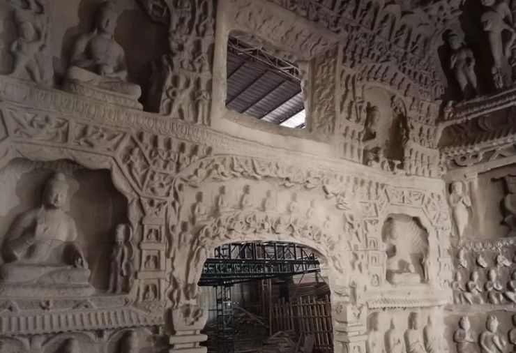 В Китае напечатали на 3D-принтере передвижную пещеру