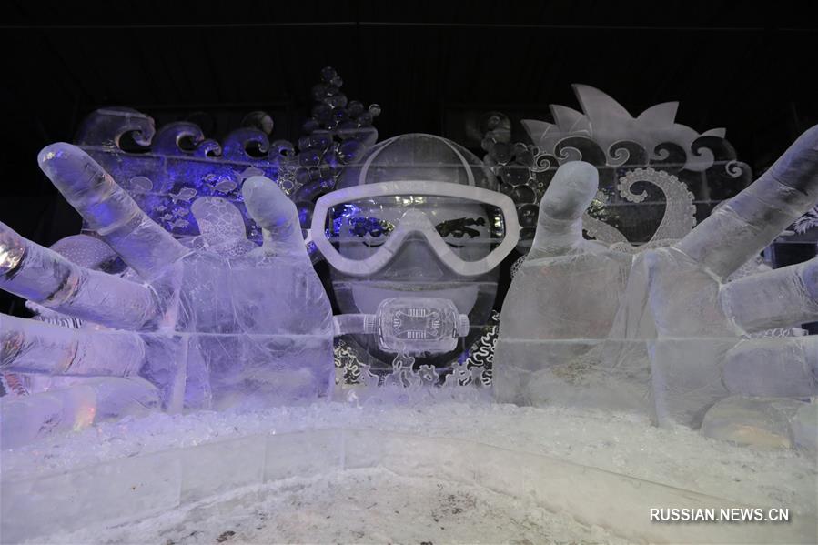 В Санкт-Петербурге открылся фестиваль ледовых скульптур ICE FANTASY–2019