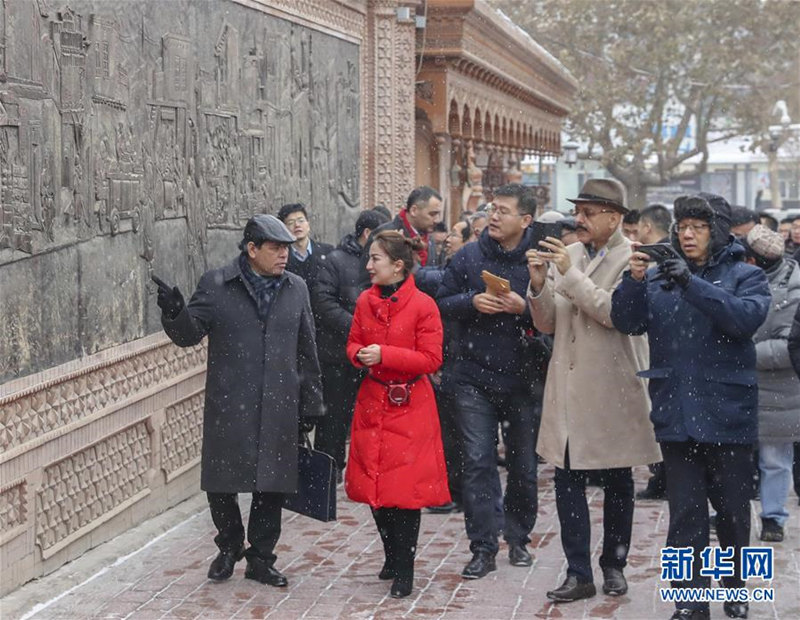 Дипломаты из 12 стран посетили Синьцзян