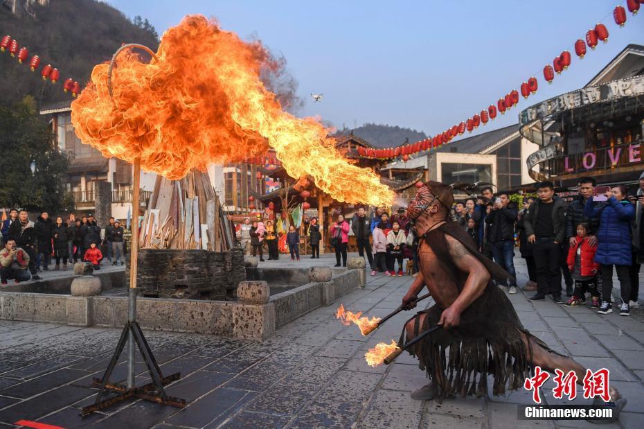 В Чжанцзяцзе прошел чемпионат «Король огня»