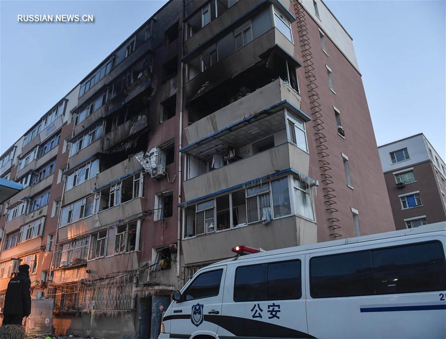 Восемь человек погибли, трое пострадали в результате утечки газа в жилом доме в Северо-Восточном Китае