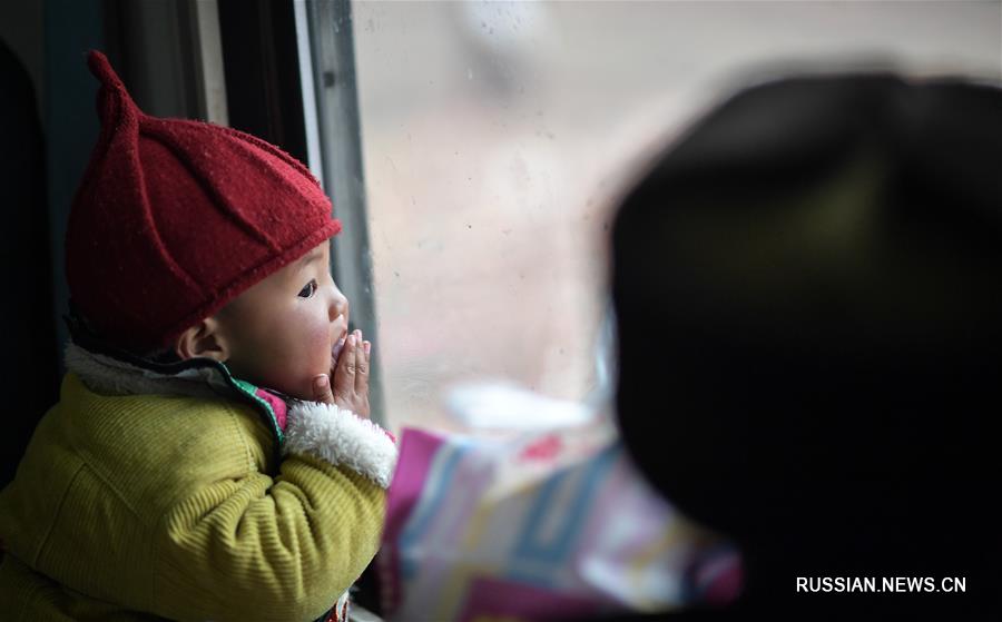 "Спасительный поезд" для жителей горного района Даляншань в провинции Сычуань