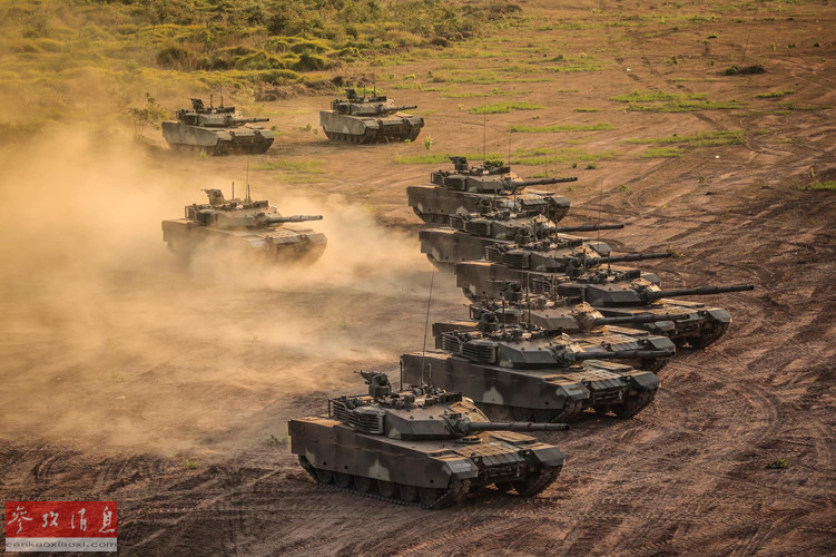 Появились новые фотографии китайских танков VT-4 таиландской армии