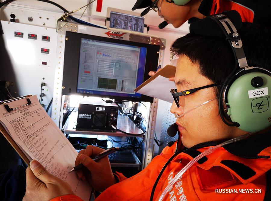 Китайский полярный самолет завершил воздушное обследование территории на юго-востоке Антарктиды