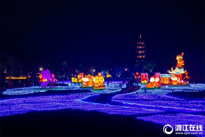 Праздничные фонари в городе Учжэнь