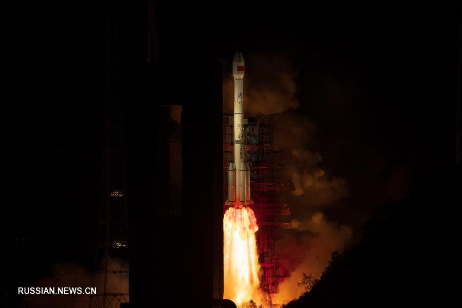 Китай запустил новый спутник-ретранслятор