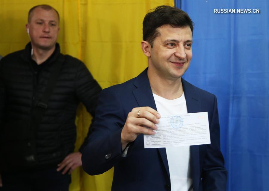 В. Зеленский победил во втором туре президентских выборов в Украине -- Национальный экзитпол