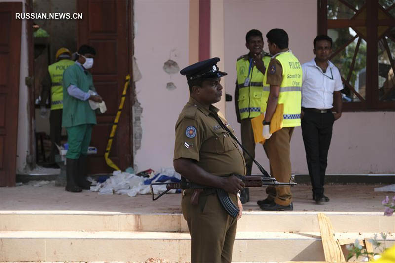 На Шри-Ланке задержали 40 подозреваемых в серии взрывов