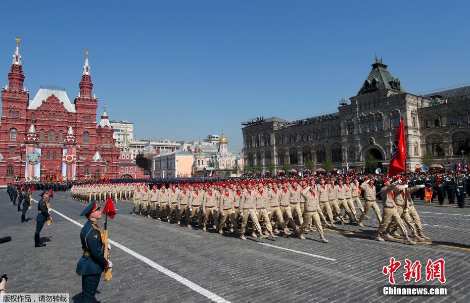 В Москве прошла репетиция парада в честь 74-й годовщины Победы в Великой Отечественной войне