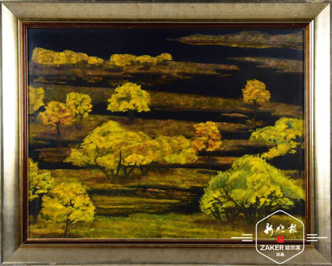 Лаковые рисунки китайского мастера Ся Лицзюня