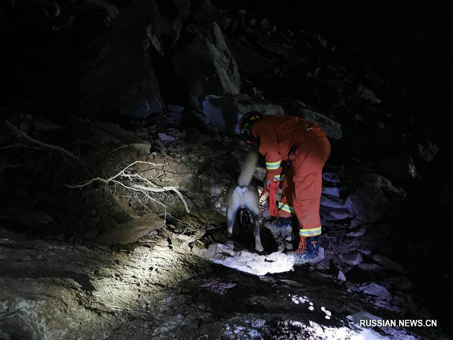 В результате горного обвала в Юго-Западном Китае 17 человек пропали без вести