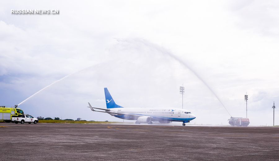 Xiamen Airlines открыли прямое авиасообщение между Цюаньчжоу и филиппинским городом Кларк. /Фото: Синьхуа/