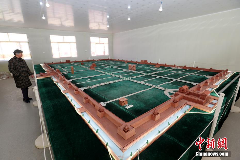 Китаец создал модель города Сиань без клея и гвоздей