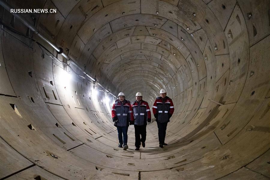 Китайские строители завершили проходку тоннеля метро в Москве