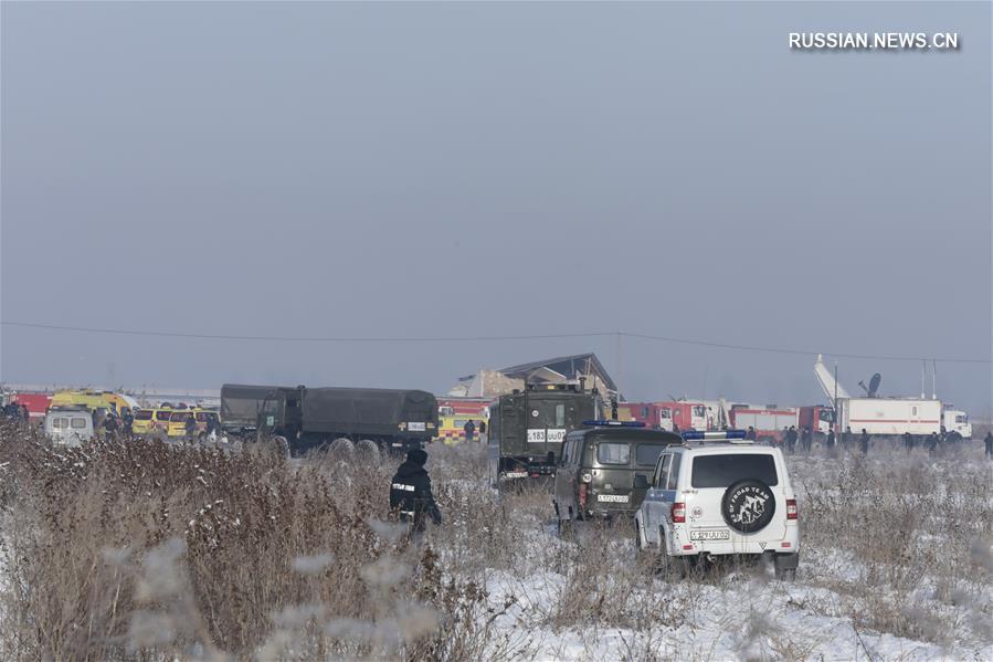 Число жертв авиакатастрофы в Казахстане выросло до 15 человек
