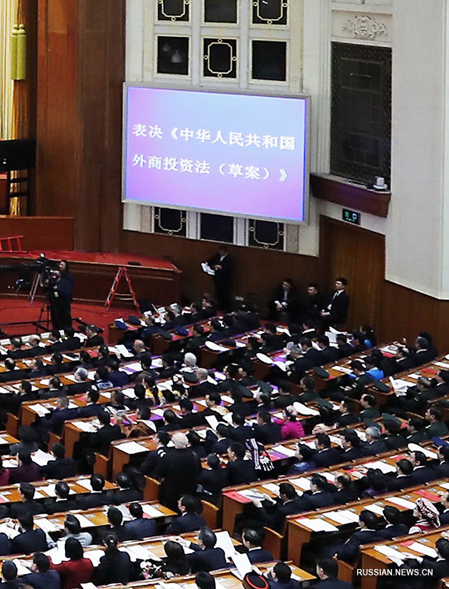 Закон об иностранных инвестициях вступил в силу в Китае