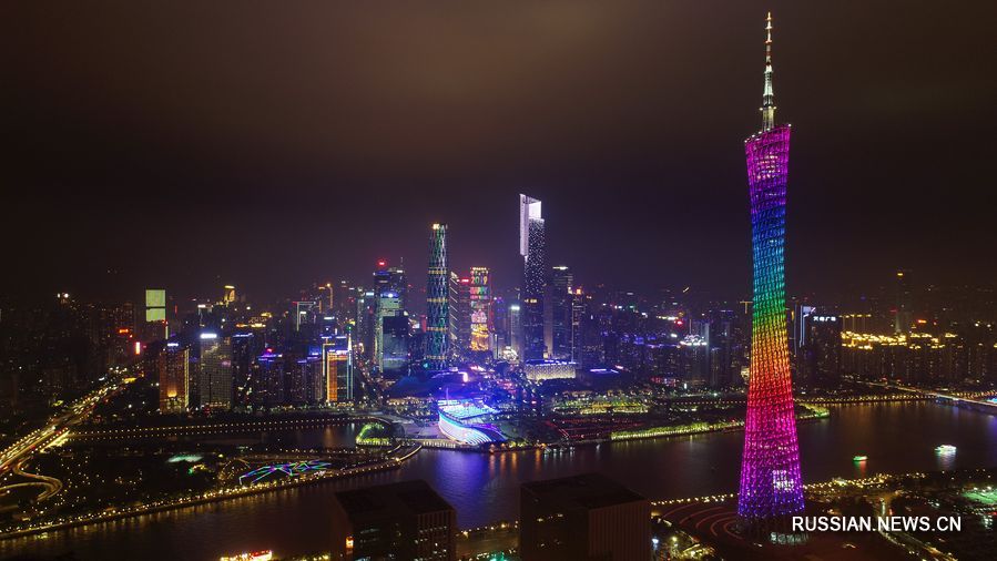 Южнокитайская провинция Гуандун сообщает о 6,3-процентных темпах роста ВРП в 2019 году