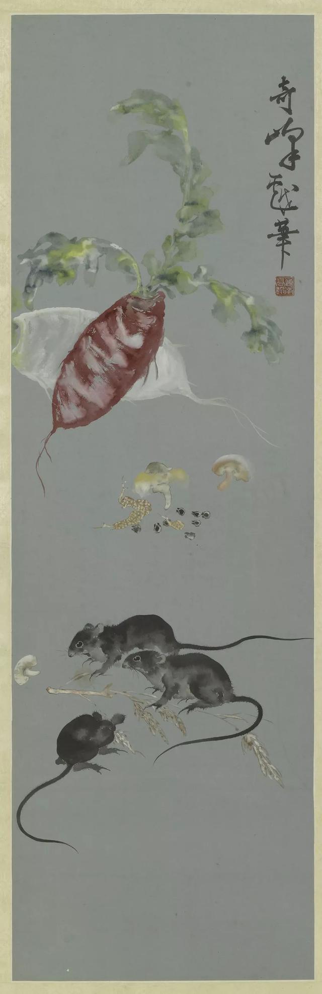 В Шанхайском музее показаны экспонаты связанные с крысой