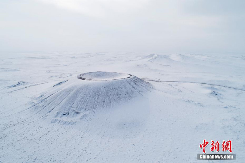 Вулканы в АР Внутренняя Монголия Китая