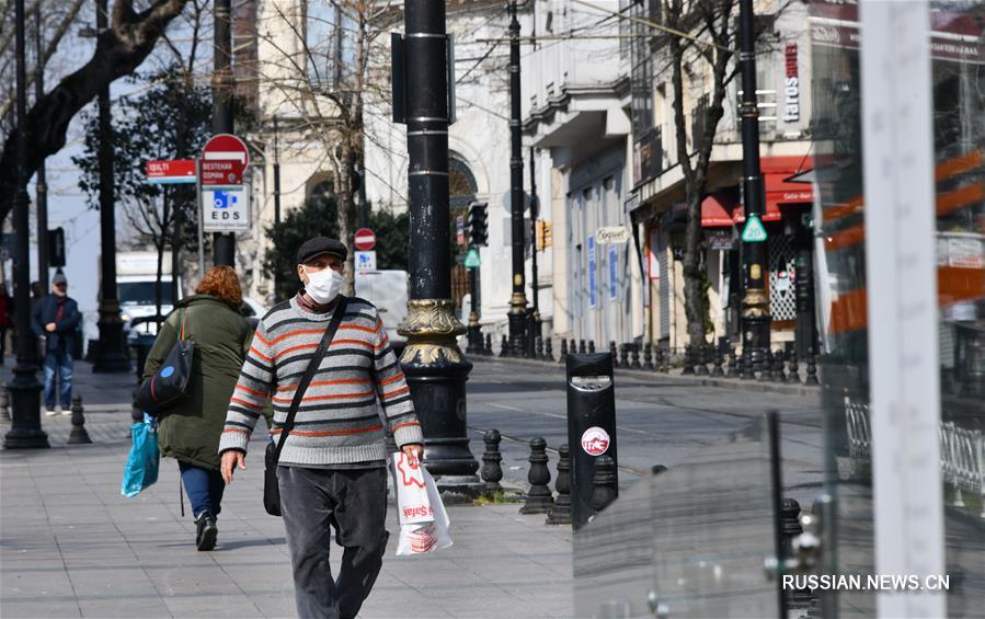 В Турции число подтвержденных случаев COVID-19 превысило 10 тыс.