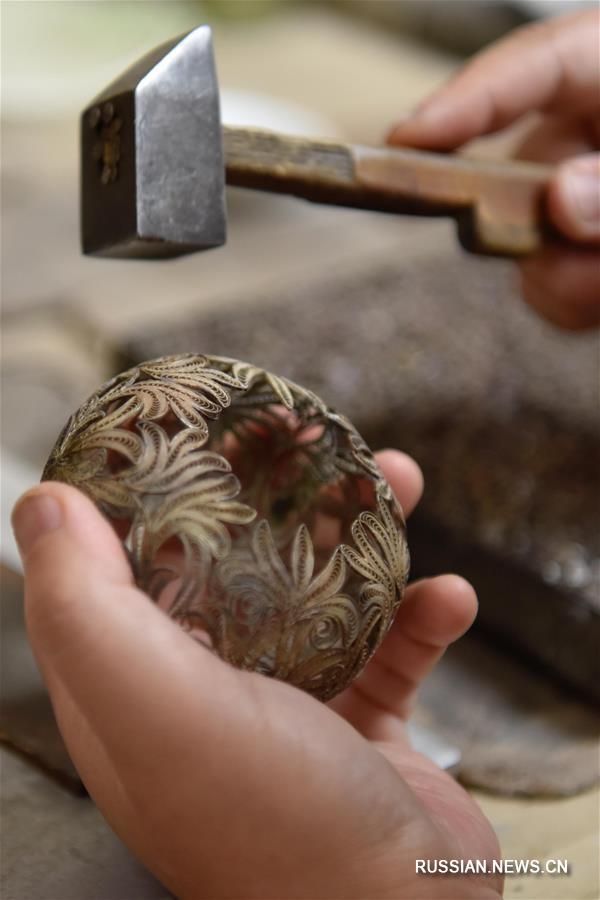 Искусство чэндуской серебряной филиграни и его хранительница