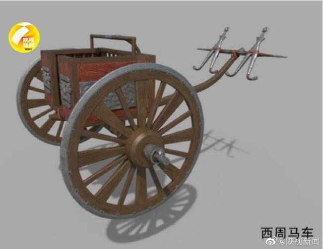 В провинции Шэньси успешно отреставрировали бронзовую повозку возрастом 2800 лет за три года