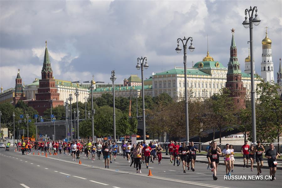 В Москве прошел полумарафон