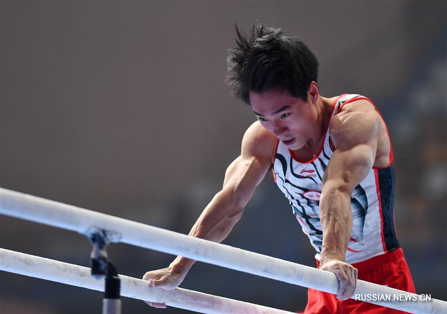 Спортивная гимнастика -- Чемпионат Китая 2020: обзор финала на параллельных брусьях среди мужчин