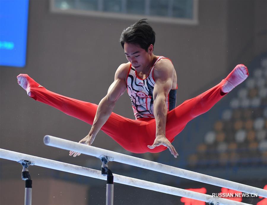 Спортивная гимнастика -- Чемпионат Китая 2020: обзор финала на параллельных брусьях среди мужчин
