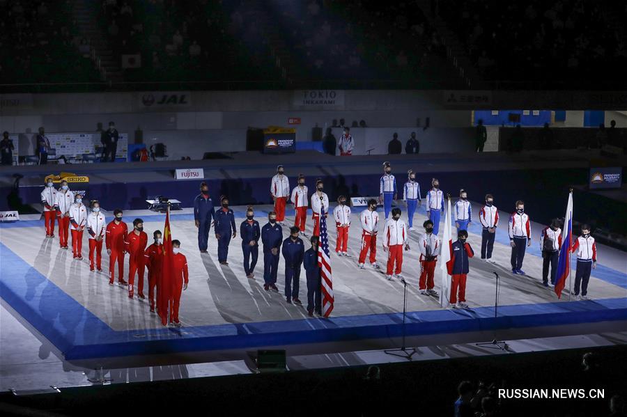 Спортивная гимнастика -- В Токио завершился турнир четырех стран