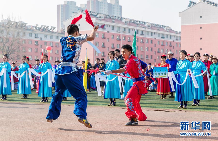 Традиционный монгольский праздник отметили в одной из школ во Внутренней Монголии