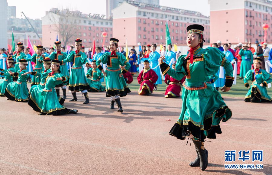 Традиционный монгольский праздник отметили в одной из школ во Внутренней Монголии