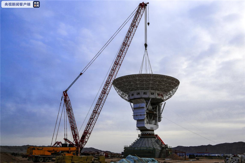 Первая в Китае система антенной решетки для дальнего космоса официально введена в эксплуатацию