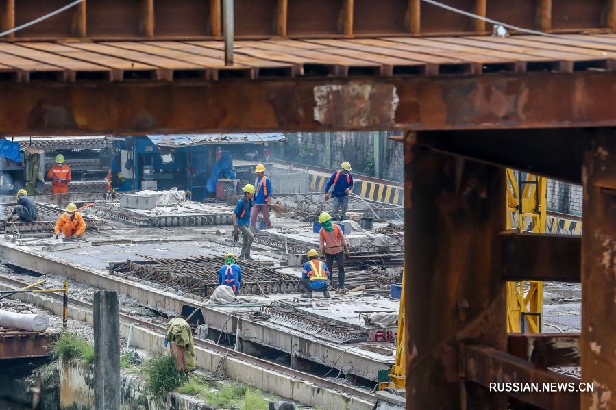 Китай помогает Филиппинам построить мосты через реку Пасиг в Маниле