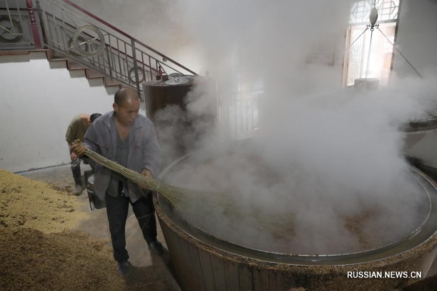 Производство вина с использованием "столетних ишэнских ям"