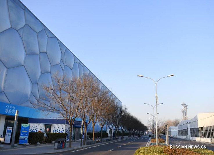 "Ледовая трансформация" Национального плавательного центра в Пекине