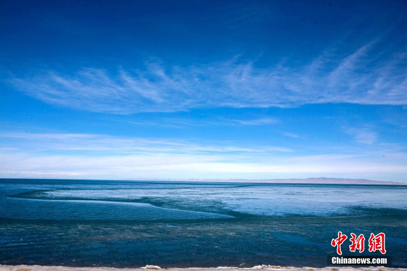 Притягательная красота озера Цинхай на северо-западе Китая