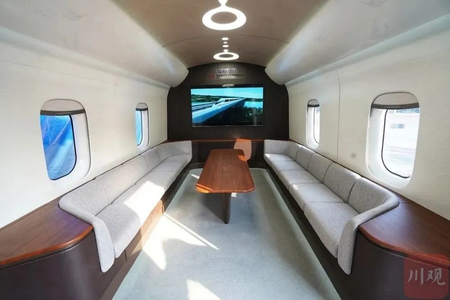 Китай представил прототип сверхскоростного поезда на магнитной подушке