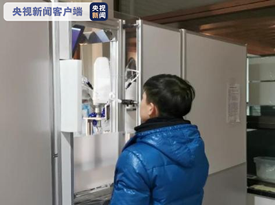 Робот для взятия мазка из зева «Линцай» использовался в экспериментальном порядке в Шэньяне