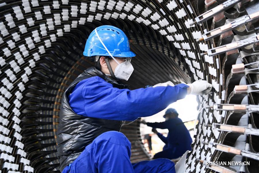 Крупный производитель энергетического оборудования в Китае возобновил производство после новогодних каникул