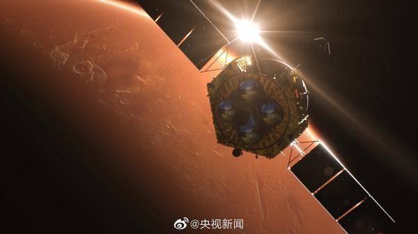 Китайский зонд "Тяньвэнь-1" вышел на парковочную орбиту Марса 