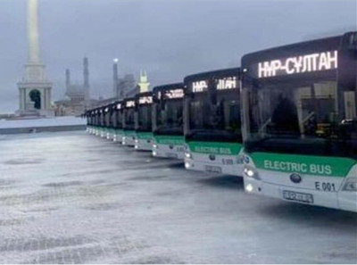 Электробусы Yutong успешно эксплуатируются в суровых зимних условиях в столице Казахстана